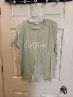 Maurices Mint Green Graphic Tee